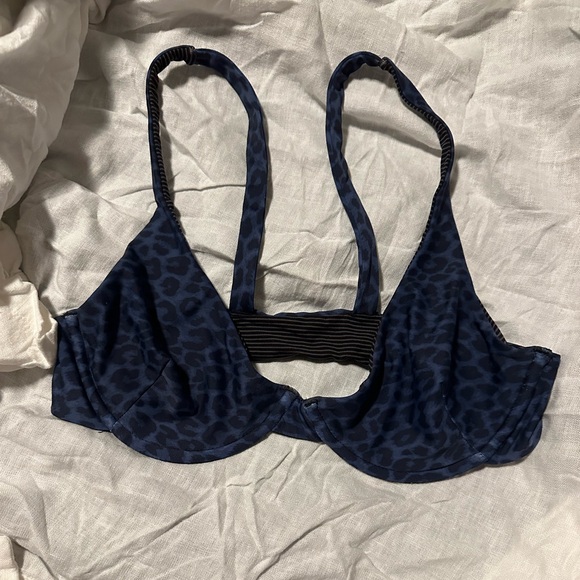 acacia swimwear Other - Acacia Manhatten Top size M leopard print